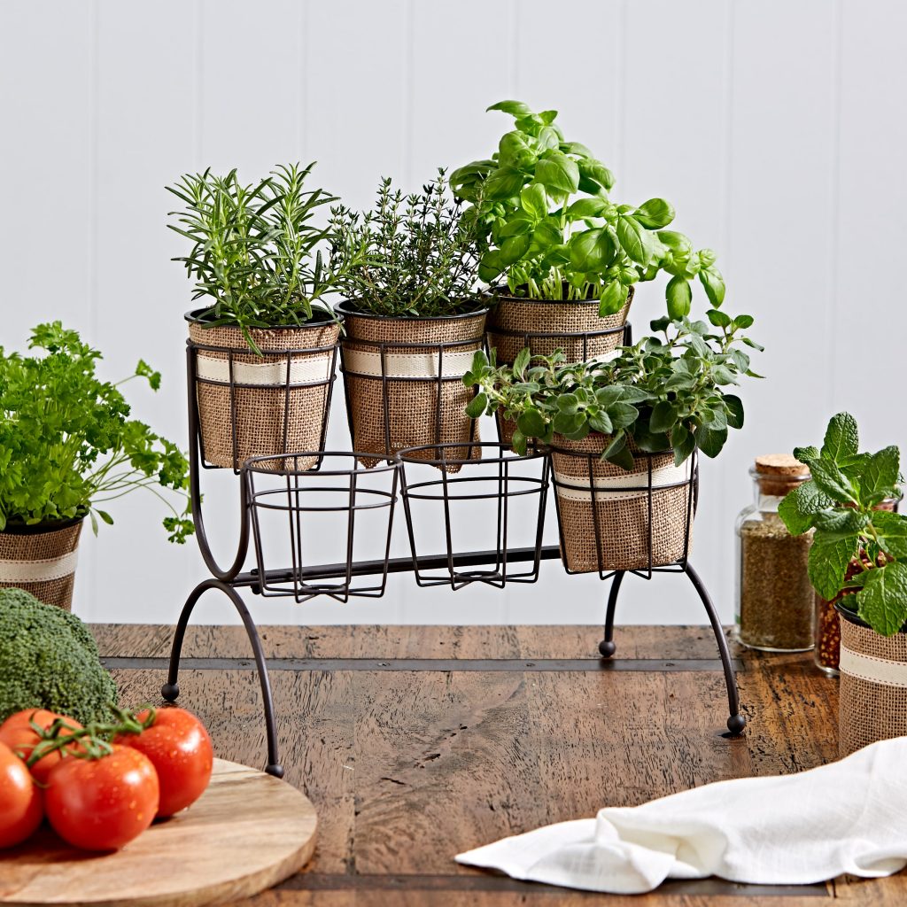 6 Pot Plant Stand